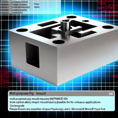 多目的豚模具 900×900×450 異なる用途のための鉄炭合金マイクロ構造