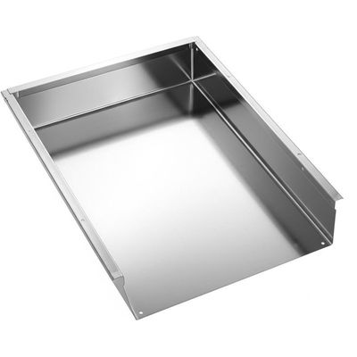 工業用環境での灰の除去を容易にするシルバー仕上げのボトムアッシュコレクションパン