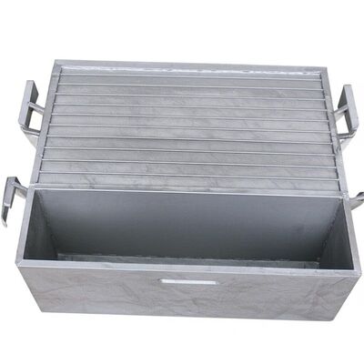 2000*1250*750 Dross Pan with 8 Holes and Low Maintenance for Aluminum Recycling